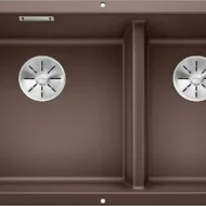 blanco subline 430 270 u 523160 silgranit cafe dubbele keukenspoelbak onderbouw 1