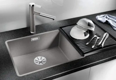 blanco subline 500 f 527169 enkele keukenspoelbak silgranit zacht wit vlakbouw 2