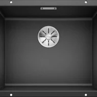 blanco subline 500 u 523432 keukenspoelbak silgranit antraciet onderbouw 1