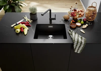 blanco subline 500 u 523433 keukenspoelbak silgranit rotsgrijs onderbouw 3