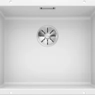 blanco subline 500 u 523436 keukenspoelbak silgranit wit onderbouw 1