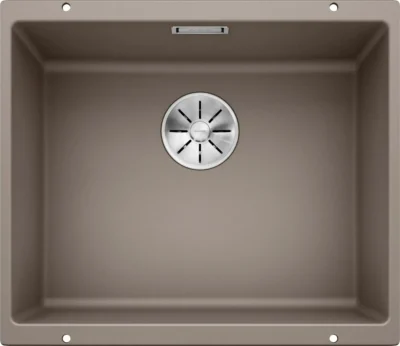 blanco subline 500 u 523439 keukenspoelbak silgranit tartufo onderbouw 1