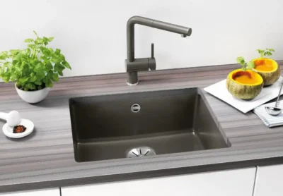 blanco subline 500 u 523739 keukenspoelbak keramiek basalt onderbouw 2