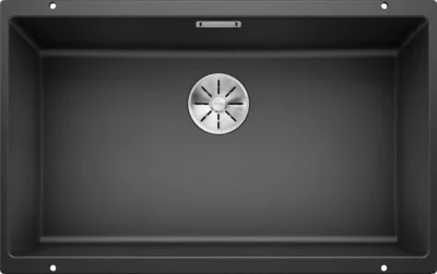blanco subline 700 u 523442 keukenspoelbak silgranit antraciet onderbouw 1