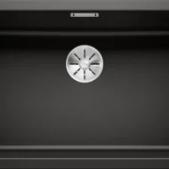 blanco subline 700 u 526001 keukenspoelbak silgranit zwart onderbouw 1