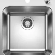 blanco supra 400 if a r12 526353 enkele keukenspoelbak rvs vlakbouw of opbouw excenter 1