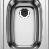 blanco top ee 3 x 4 501067 enkele keukenspoelbak rvs zijdeglans opbouw onderbouw 1