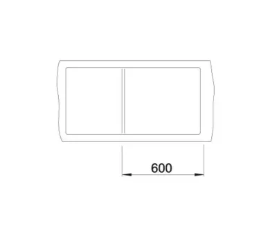 blanco zenar xl 6 s f 527374 enkele keukenspoelbak links silgranit vulkaangrijs inclusief vlakbouw of onderbouw excenter 4