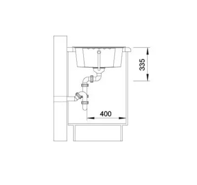 blanco zia 40 s 527378 keukenspoelbak silgranit vulkaangrijs omkeerbaar opbouw 6