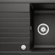 blanco zia 5 s 526015 keukenspoelbak silgranit zwart omkeerbaar opbouw excenter 1