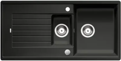 blanco zia 6 s 514740 keukenspoelbak silgranit antraciet omkeerbaar opbouw excenter 1