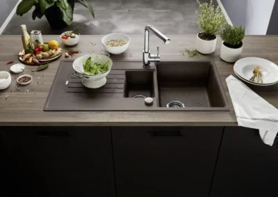 blanco zia 6 s 515071 keukenspoelbak silgranit cafe omkeerbaar opbouw excenter 3