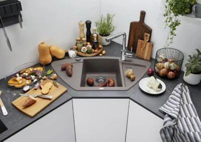 blanco zia 9 e 515073 enkele keukenspoelbak silgranit cafe opbouw excenter 4