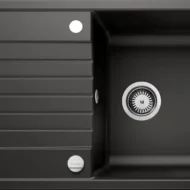 blanco zia xl 6 s 526023 keukenspoelbak silgranit zwart omkeerbaar opbouw excenter 1