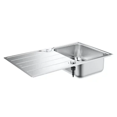 grohe k500 keukenspoelbak opbouw rvs gesatineerd 31571sd1 excenter 1