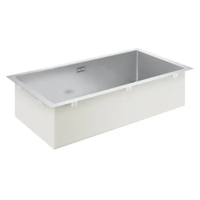 grohe k700 keukenspoelbak opbouw vlakbouw rvs gesatineerd 31580sd1 2