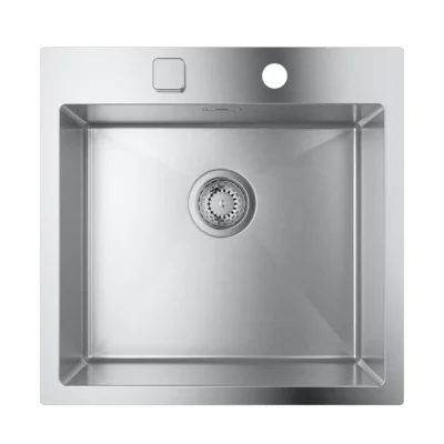 grohe k800 keukenspoelbak opbouw vlakbouw rvs gesatineerd 31583sd1 excenter 1