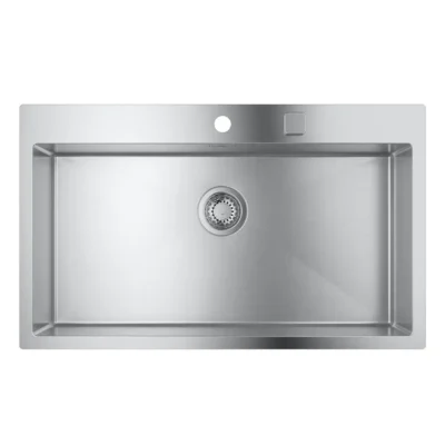 grohe k800 keukenspoelbak opbouw vlakbouw rvs gesatineerd 31584sd1 excenter 1
