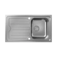 hansgrohe s44 keukenspoelbak opbouw vlakbouw rvs geborsteld 43369800 1