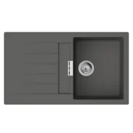 hansgrohe s52 keukenspoelbak graniet opbouw steengrijs 43356290 excenter 1