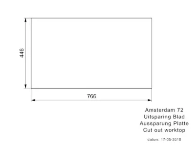 reginox amsterdam 72 x 40 black silvery r30882 enkele keukenspoelbak graniet onderbouw of opbouw 3