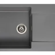 reginox amsterdam 78 grey silvery r32763 enkele keukenspoelbak graniet opbouw 1