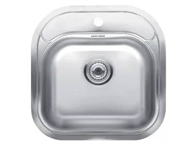 reginox boston kg cc r23563 enkele keukenspoelbak rvs vlakbouw of opbouw 1