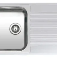 reginox centurio 10 kg cc r24065 enkele keukenspoelbak rvs omkeerbaar vlakbouw of opbouw 1