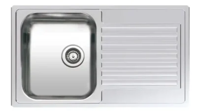 reginox centurio 10 kg cc r24065 enkele keukenspoelbak rvs omkeerbaar vlakbouw of opbouw 1