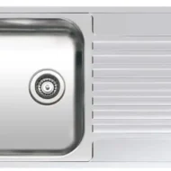 reginox centurio 10 okg r19542 enkele keukenspoelbak rvs omkeerbaar vlakbouw of opbouw 1