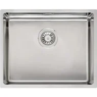 reginox houston 50 x 40 r32855 enkele keukenspoelbak rvs onderbouw vlakbouw opbouw 1