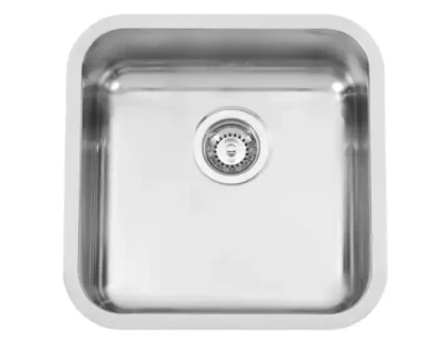 reginox ib 4040 kg cc 40 x 40 r23228 enkele keukenspoelbak rvs onderbouw vlakbouw opbouw 1