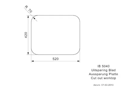 reginox ib 5040 okg 50 x 40 r32022 enkele keukenspoelbak rvs onderbouw vlakbouw opbouw 4