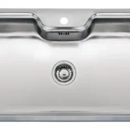 reginox jumbo r18354 enkele keukenspoelbak rvs opbouw 1