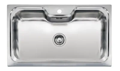 reginox jumbo r18354 enkele keukenspoelbak rvs opbouw 1