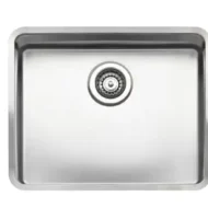 reginox kansas 50 x 40 kg cc r23518 enkele keukenspoelbak rvs onderbouw vlakbouw opbouw 1