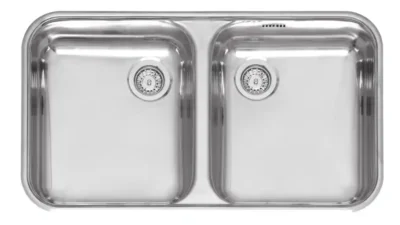 reginox l18 35d40 kgokg r03367 dubbele keukenspoelbak rvs onderbouw vlakbouw opbouw 1