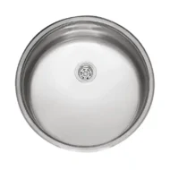 reginox l18 390 (l) vp cc 10 cm enkele keukenspoelbak rvs gepolijst opbouw onderbouw vlakbouw 1