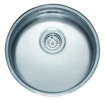 reginox l18 390 okg r00755 keukenspoelbak rond rvs 39 cm onderbouw vlakbouw opbouw 1