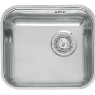 reginox l18 4035 okg r03251 enkele keukenspoelbak rvs onderbouw vlakbouw opbouw 1