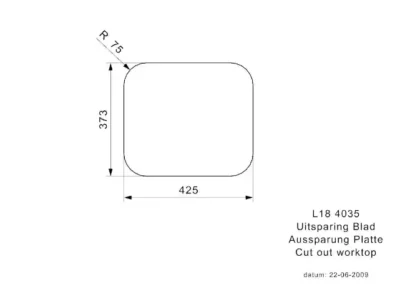 reginox l18 4035 okg r03251 enkele keukenspoelbak rvs onderbouw vlakbouw opbouw 5