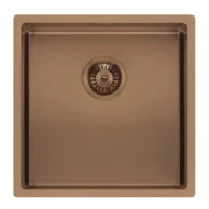 reginox miami 40 x 40 r30707 enkele keukenspoelbak copper opbouw vlakbouw onderbouw 1
