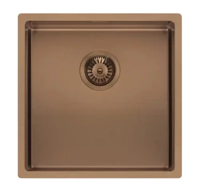 reginox miami 40 x 40 r30707 enkele keukenspoelbak copper opbouw vlakbouw onderbouw 1