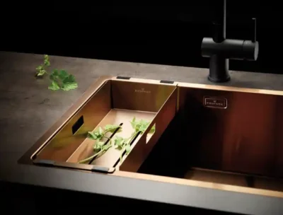 reginox miami inzetbak rvs copper r30554 2