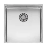 reginox new york 40 x 40 okg comfort r27639 enkele keukenspoelbak rvs onderbouw vlakbouw opbouw 1