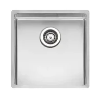 reginox new york 40 x 40 okg r28124 enkele keukenspoelbak rvs onderbouw vlakbouw opbouw 1
