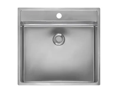 reginox new york 50 x 40 tapwing okg comfort r34774 enkele keukenspoelbak rvs onderbouw vlakbouw opbouw 1