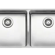 reginox ohio 40 x 40 + 40 x 40 okgd r16596 dubbele keukenspoelbak rvs onderbouw vlakbouw opbouw 1