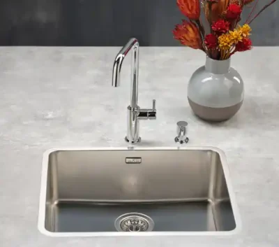 reginox ohio 50 x 40 okg r15780 enkele keukenspoelbak rvs onderbouw vlakbouw opbouw 2