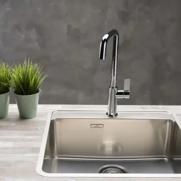 reginox ohio 50 x 40 tapwing okg r15698 enkele keukenspoelbak rvs onderbouw vlakbouw opbouw 2